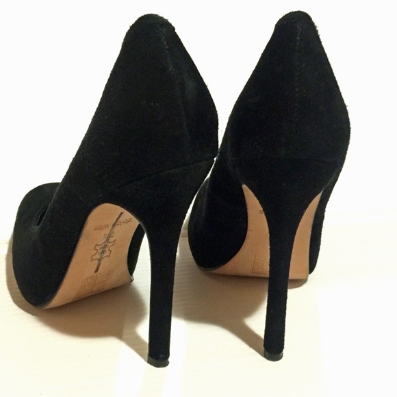 DOLCE VITA Black Suede‎ Stilettos - Picture 3 of 7